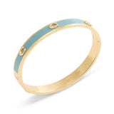 Coach Signature C Enamel Bangle Bracelet