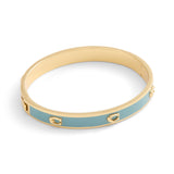 Coach Signature C Enamel Bangle Bracelet