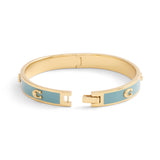 Coach Signature C Enamel Bangle Bracelet
