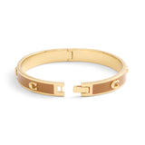 Coach Signature C Enamel Bangle Bracelet