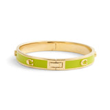 Coach Signature C Enamel Bangle Bracelet