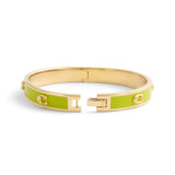 Coach Signature C Enamel Bangle Bracelet