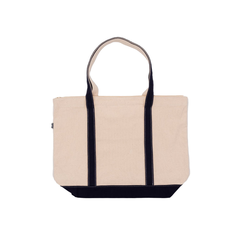 Just Mystic Coast Guard USCGA Embroidered Boat Tote Handbag