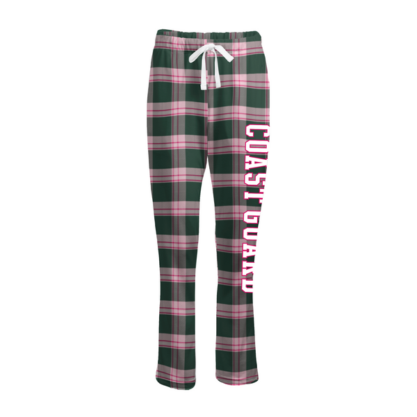 Boxercraft Coast Guard Womens Flannel Bottoms - Sleigh Plaid