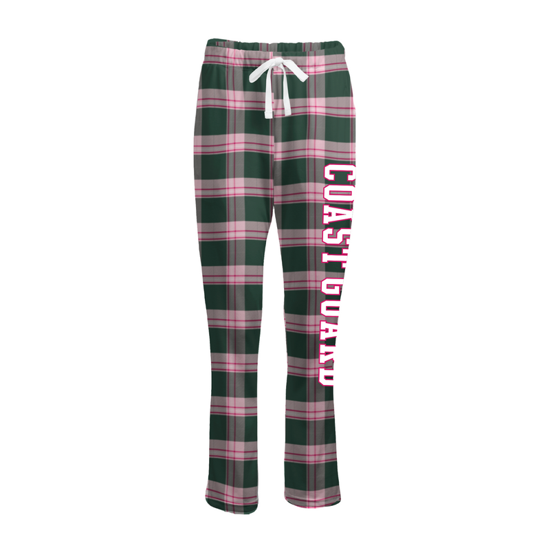 Boxercraft Coast Guard Womens Flannel Bottoms - Sleigh Plaid