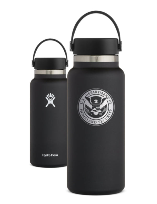Hydro Flask DHS 32 oz. Wide Mouth Water Bottle with Flex Straw Cap