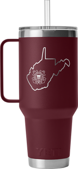 Coast Guard YETI West VA 42 oz. Mug With Straw Lid