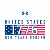 Under Armour America 250 Coast Guard Icon Pullover Hoodie Sweatshirt