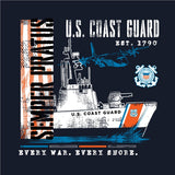 Under Armour Coast Guard Mens Every War Every Shore Short Sleeve T-Shirt