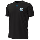 Under Armour Coast Guard Mens Every War Every Shore Short Sleeve T-Shirt