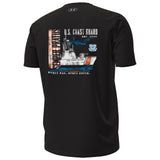 Under Armour Coast Guard Mens Every War Every Shore Short Sleeve T-Shirt