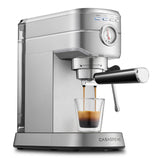 Casabrews 20-Bar Semi-Auto Espresso Machine with Pressure Gauge