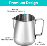 Casabrews Milk Frothing Pitcher