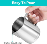 Casabrews Milk Frothing Pitcher