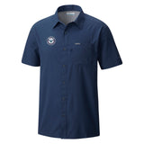 Columbia Mens DHS Slack Tide Short Sleeve Camp Shirt