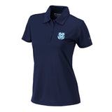 Columbia Womens Coast Guard Birdie Golf Short Sleeve Polo Shirt