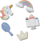 Crocs Pretty Princess Jibbitz Charms - 5 Pack