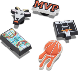 Crocs MVP Basketball Jibbitz Charms - 5 Pack
