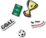 Crocs Soccer Star Jibbitz Charms - 5-Pack