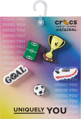 Crocs Soccer Star Jibbitz Charms - 5-Pack