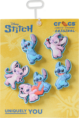 Crocs Stitch & Angel Jibbitz Charms - 5 Pack