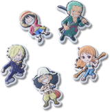 Crocs One Piece Jibbitz Charms - 5 Pack