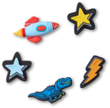 Crocs Rex & Rockets Jibbitz Charms - 5 Pack