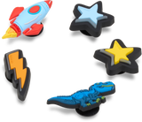 Crocs Rex & Rockets Jibbitz Charms - 5 Pack