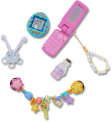 Crocs Girly Junk Drawer Jibbitz Charms - 5 Pack