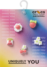 Crocs Tiny Strawberries Jibbitz Charms - 5 Pack