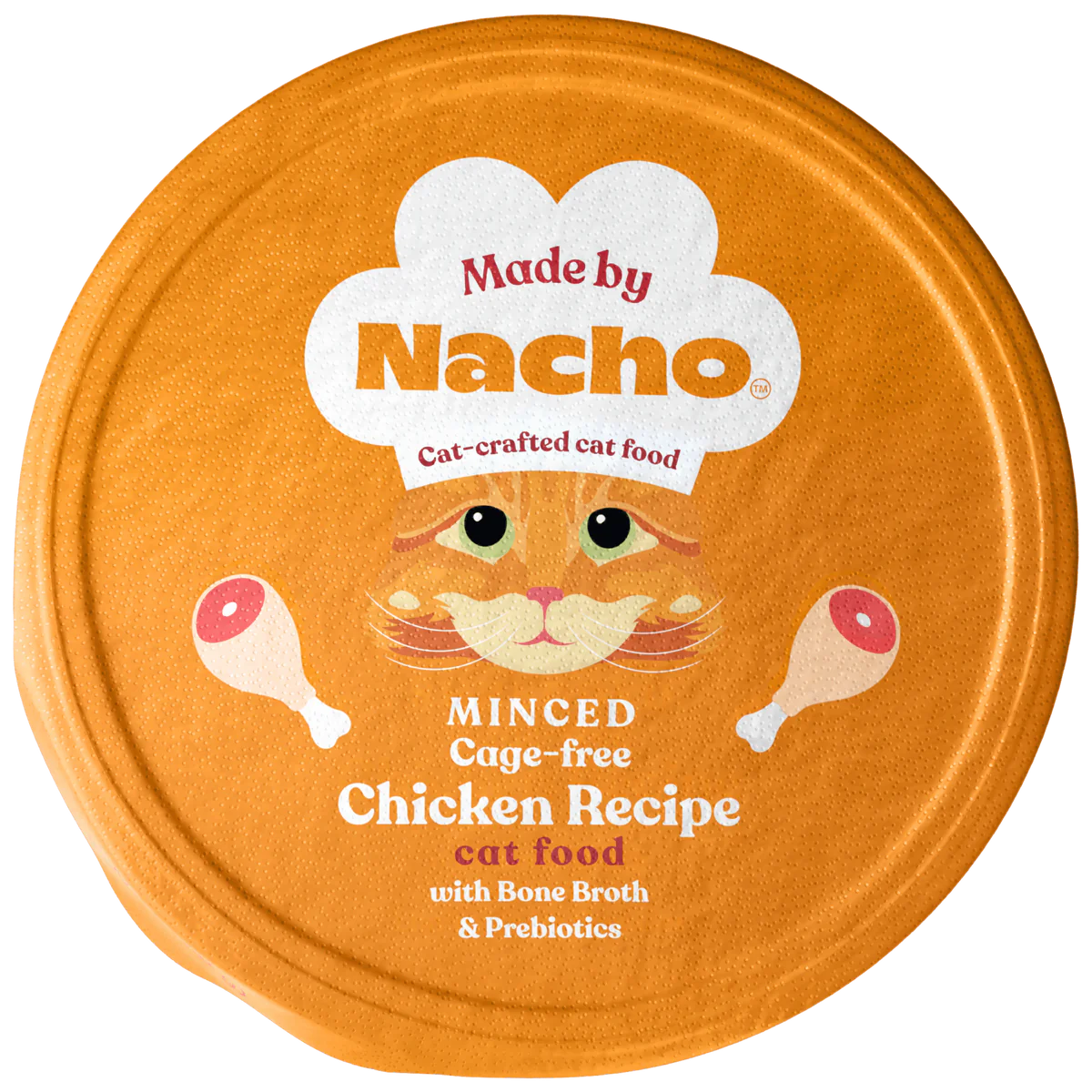 Made By Nacho Minced Chicken in Bone Broth Cat Food - 2.5 oz.