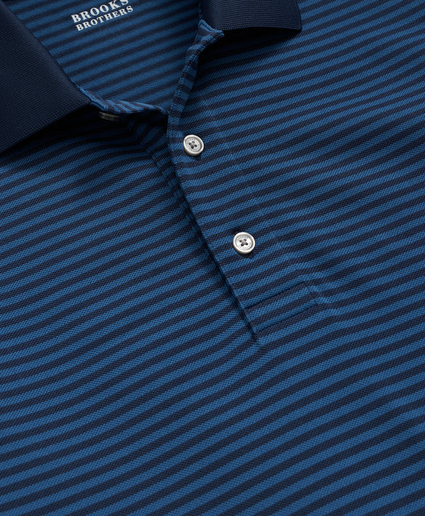 Brooks Brothers Mens Perf Short Sleeve Polo Shirt
