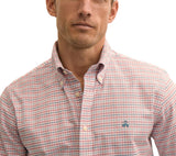 Brooks Brothers Mens Stretch Non-Iron Oxford Check Sport Shirt