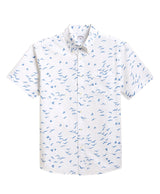 Brooks Brothers Mens Sport Friday Short Sleeve Sailboat Shirt