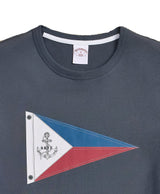 Brooks Brothers Nautical Flag Graphic Short Sleeve T-Shirt