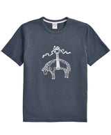 Brooks Brothers Mens Fleece Logo Short Sleeve T-Shirt