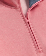 Brooks Brothers Cotton Blend Pique Quarter-Zip Pullover Shirt