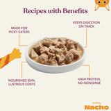 Made By Nacho Salmon Cuts in Gravy Cat Food Pouch - 3 oz.