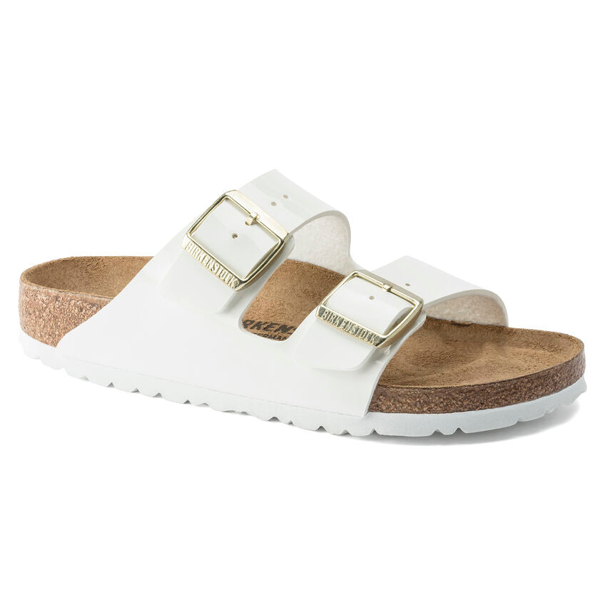 Birkenstock Arizona Birko-Flor Patent Sandals - Medium/Narrow