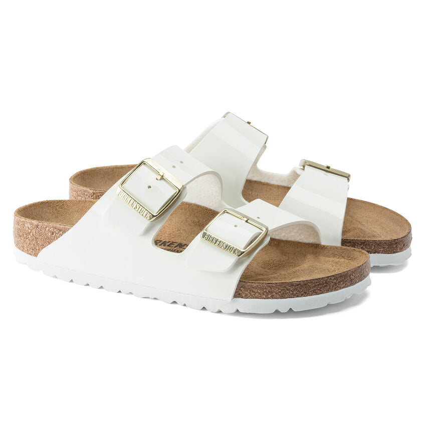 Birkenstock Arizona Birko-Flor Patent Sandals - Medium/Narrow