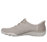 Skechers Womens Slip-Ins: Breathe-Easy Knitty Waves Slip-On Shoes