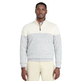 IZOD Mens Quarter Zip Fleece Sweater
