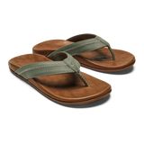 OluKai Mens Hiapo Leather Beach Sandals