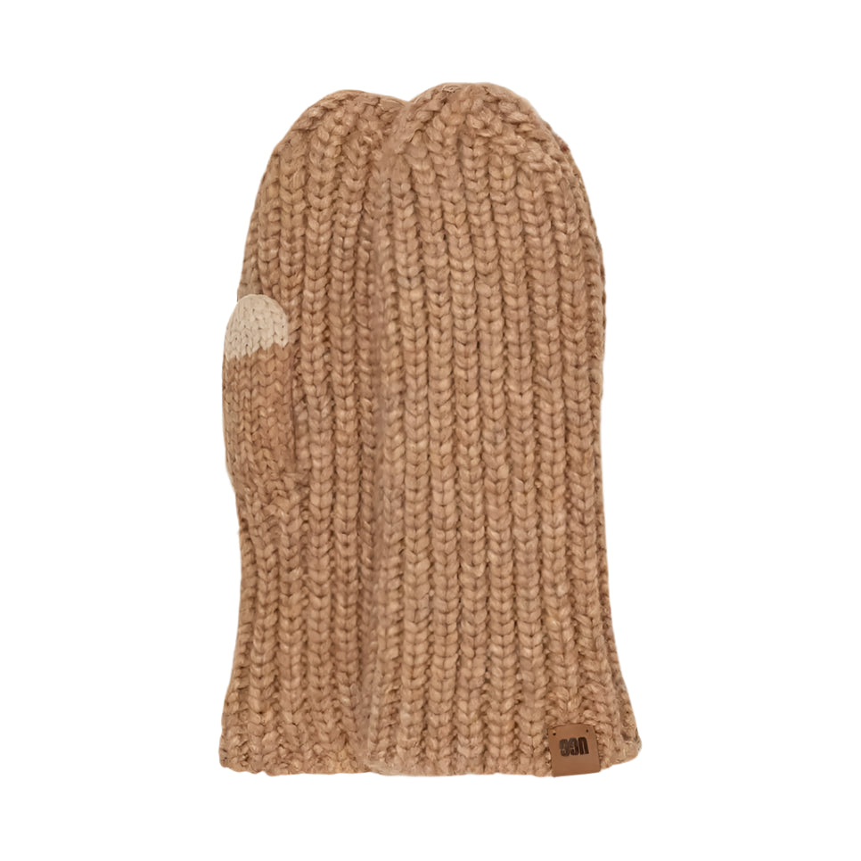 UGG Womens Chunky Rib Mittens