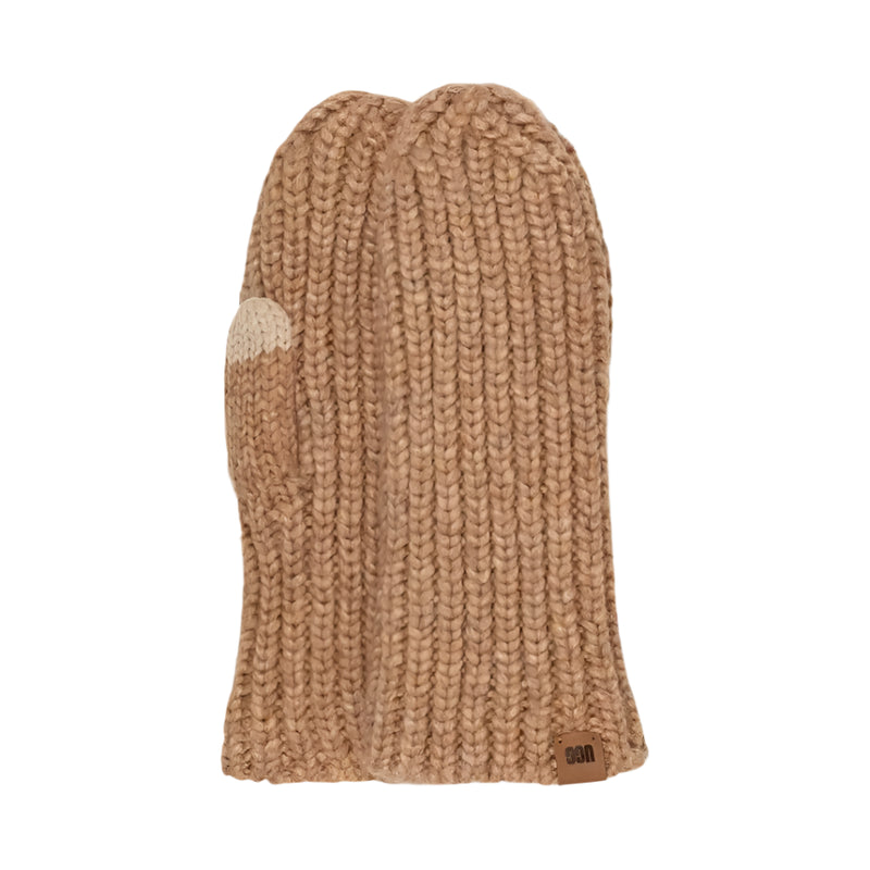 UGG Womens Chunky Rib Mittens