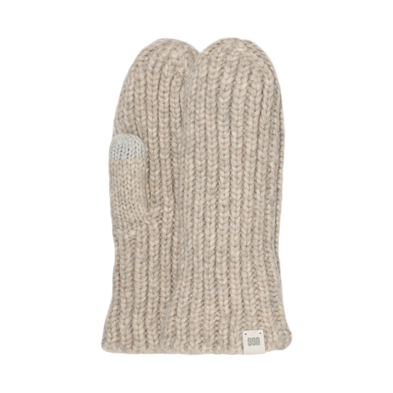 UGG Womens Chunky Rib Mittens