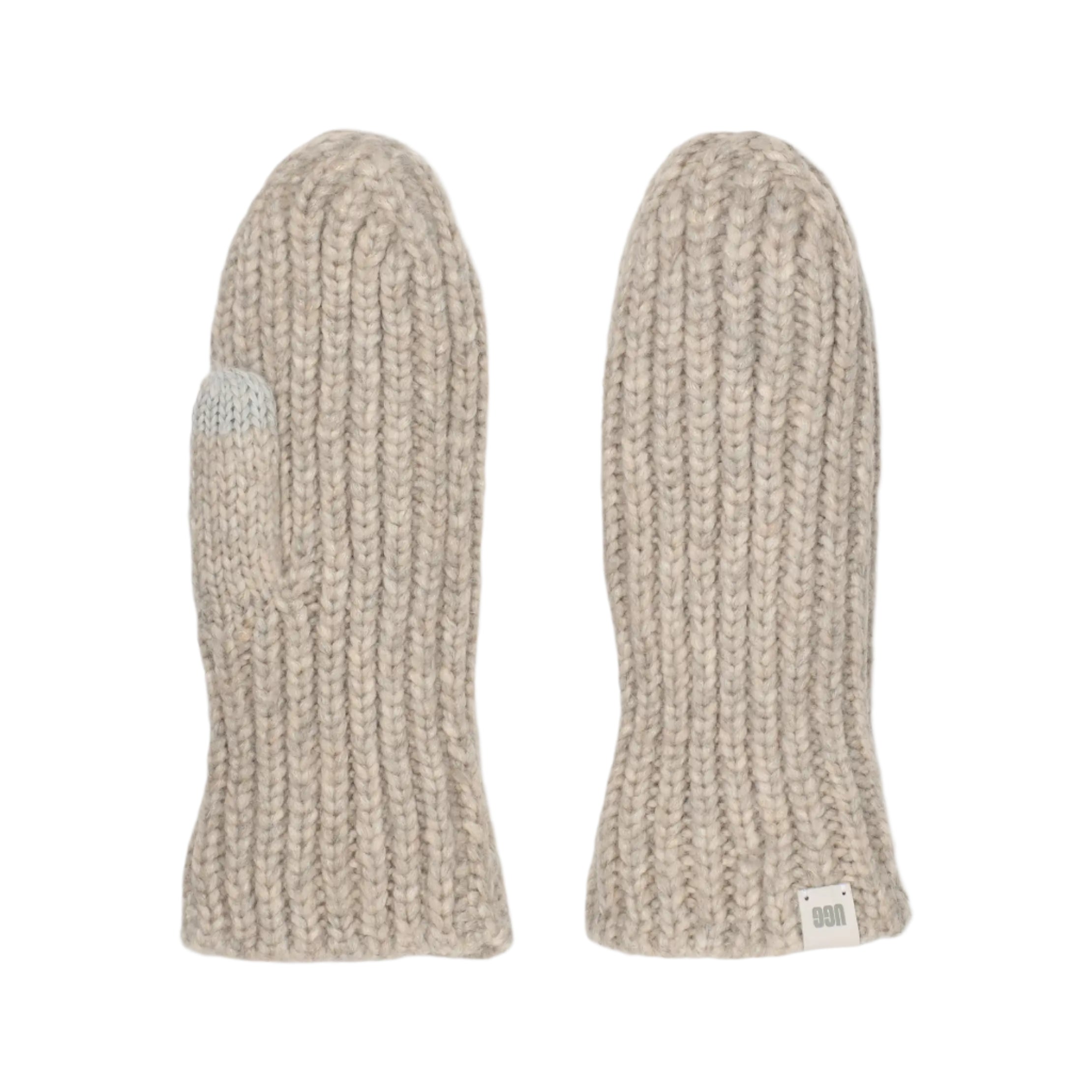 UGG Womens Chunky Rib Mittens