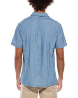 Brooks Brothers Mens Camp Collar Short Sleeve Button-Down Shirt
