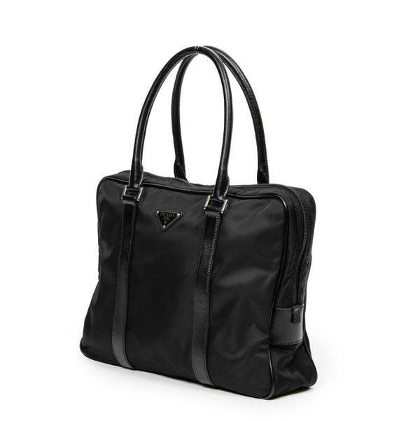 Prada Tessuto Medium Business Handbag