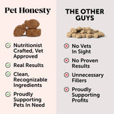 Pet Honesty Allergy Support Chews For Dogs - Peanut Butter Flavor - 9.5 oz.